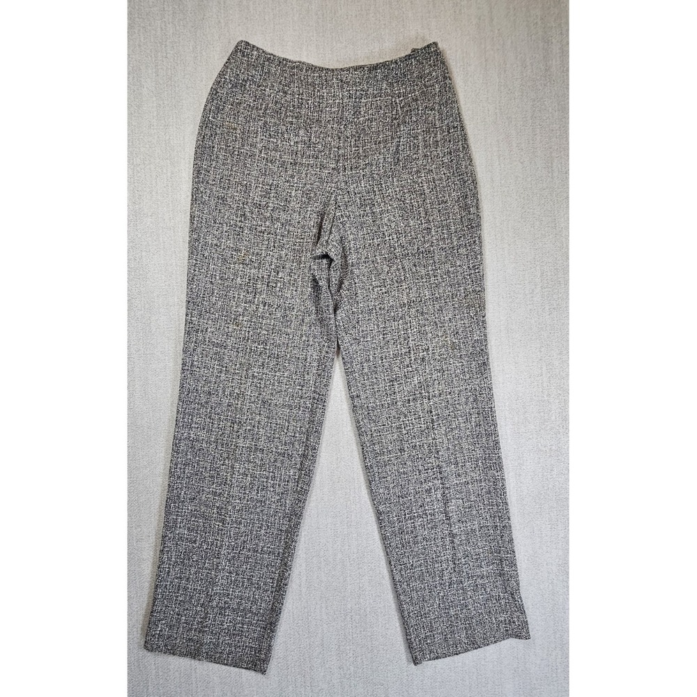 Norton McNaughton Petites Formal Pants Women's Gray Zipper in the Side Size 4P